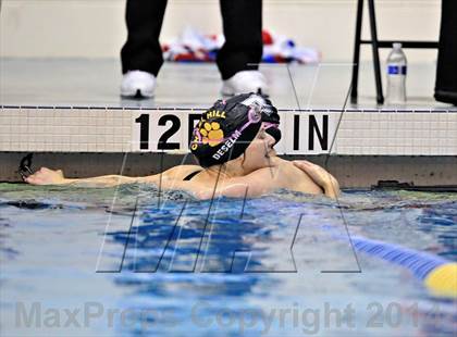 Thumbnail 1 in NCHSAA 3A Swimming Championships photogallery.