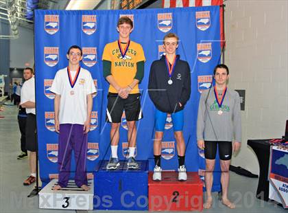 Thumbnail 1 in NCHSAA 3A Swimming Championships photogallery.