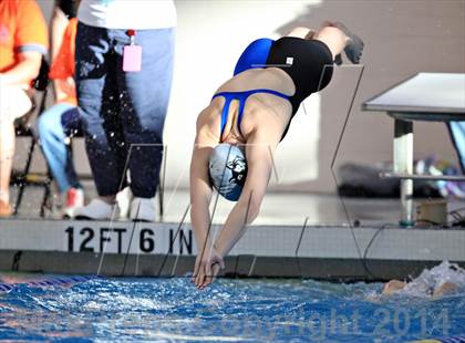 Thumbnail 3 in NCHSAA 3A Swimming Championships photogallery.