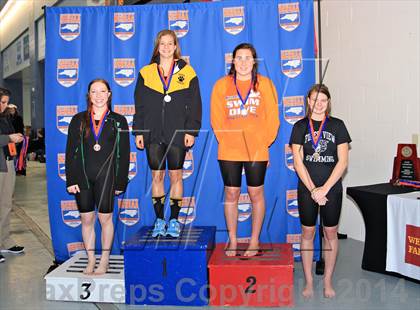Thumbnail 1 in NCHSAA 3A Swimming Championships photogallery.