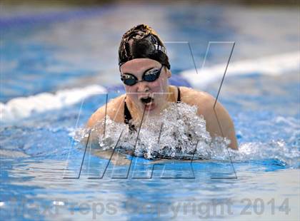 Thumbnail 2 in NCHSAA 3A Swimming Championships photogallery.