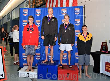 Thumbnail 1 in NCHSAA 3A Swimming Championships photogallery.