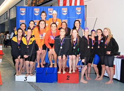 Thumbnail 1 in NCHSAA 3A Swimming Championships photogallery.