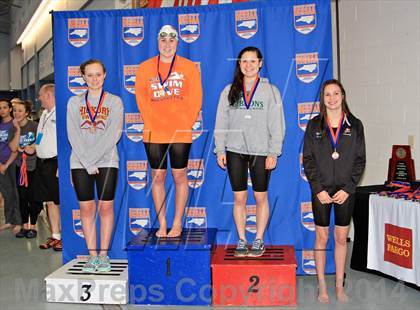Thumbnail 1 in NCHSAA 3A Swimming Championships photogallery.