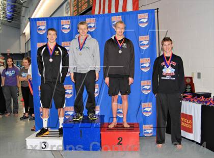 Thumbnail 2 in NCHSAA 3A Swimming Championships photogallery.