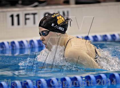 Thumbnail 2 in NCHSAA 3A Swimming Championships photogallery.
