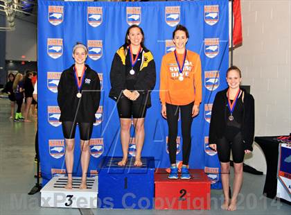 Thumbnail 3 in NCHSAA 3A Swimming Championships photogallery.