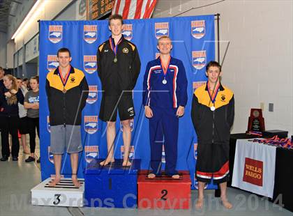Thumbnail 3 in NCHSAA 3A Swimming Championships photogallery.
