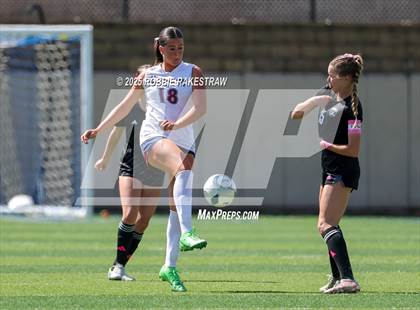 Thumbnail 3 in Wimberley vs. Randall (UIL 4A Soccer Division II Final) photogallery.