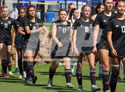 Thumbnail 2 in Wimberley vs. Randall (UIL 4A Soccer Division II Final) photogallery.