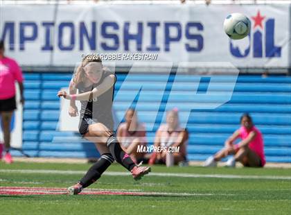 Thumbnail 3 in Wimberley vs. Randall (UIL 4A Soccer Division II Final) photogallery.