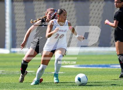 Thumbnail 2 in Wimberley vs. Randall (UIL 4A Soccer Division II Final) photogallery.