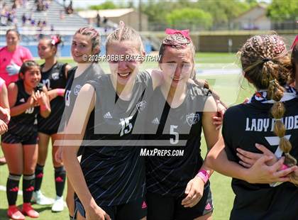Thumbnail 1 in Wimberley vs. Randall (UIL 4A Soccer Division II Final) photogallery.