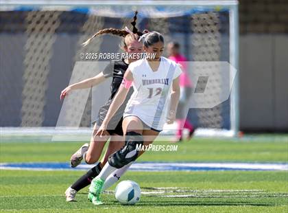 Thumbnail 3 in Wimberley vs. Randall (UIL 4A Soccer Division II Final) photogallery.