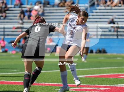 Thumbnail 3 in Wimberley vs. Randall (UIL 4A Soccer Division II Final) photogallery.