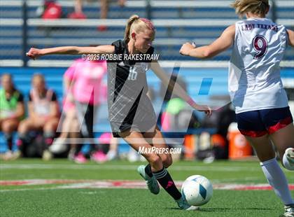 Thumbnail 2 in Wimberley vs. Randall (UIL 4A Soccer Division II Final) photogallery.