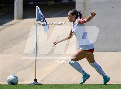 Thumbnail 3 in Wimberley vs. Randall (UIL 4A Soccer Division II Final) photogallery.