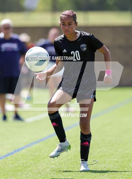 Thumbnail 3 in Wimberley vs. Randall (UIL 4A Soccer Division II Final) photogallery.