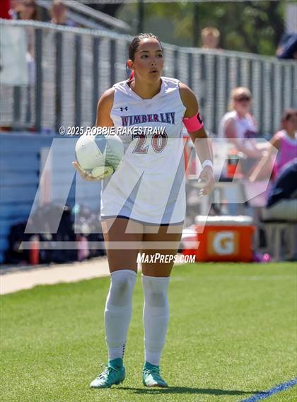 Thumbnail 2 in Wimberley vs. Randall (UIL 4A Soccer Division II Final) photogallery.