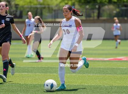 Thumbnail 2 in Wimberley vs. Randall (UIL 4A Soccer Division II Final) photogallery.