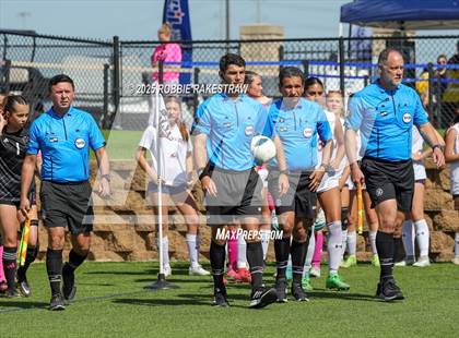 Thumbnail 3 in Wimberley vs. Randall (UIL 4A Soccer Division II Final) photogallery.
