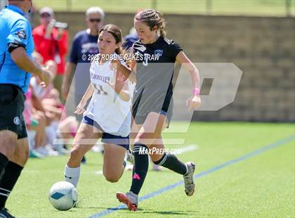 Thumbnail 3 in Wimberley vs. Randall (UIL 4A Soccer Division II Final) photogallery.