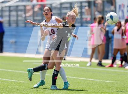 Thumbnail 2 in Wimberley vs. Randall (UIL 4A Soccer Division II Final) photogallery.