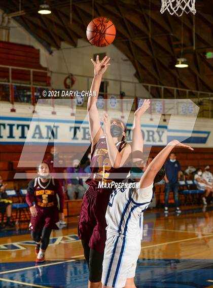 Thumbnail 2 in Marymount @ Bishop Conaty-Loretto (San Marino Tournament) photogallery.