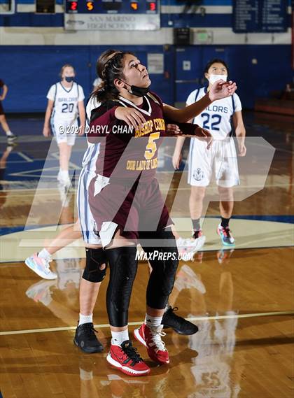 Thumbnail 1 in Marymount @ Bishop Conaty-Loretto (San Marino Tournament) photogallery.