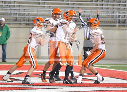 Thumbnail 1 in Canton Central Catholic vs. Coldwater (OHSAA Division V Final) photogallery.