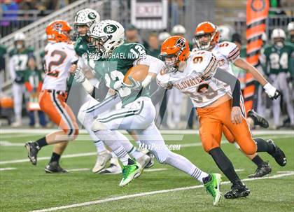 Thumbnail 1 in Canton Central Catholic vs. Coldwater (OHSAA Division V Final) photogallery.