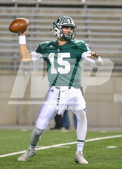 Thumbnail 3 in Canton Central Catholic vs. Coldwater (OHSAA Division V Final) photogallery.
