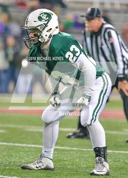 Thumbnail 3 in Canton Central Catholic vs. Coldwater (OHSAA Division V Final) photogallery.