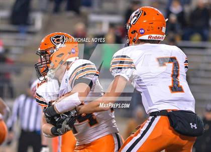 Thumbnail 2 in Canton Central Catholic vs. Coldwater (OHSAA Division V Final) photogallery.