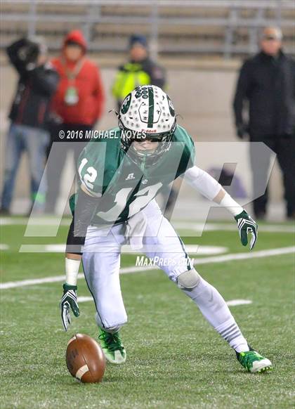 Thumbnail 1 in Canton Central Catholic vs. Coldwater (OHSAA Division V Final) photogallery.