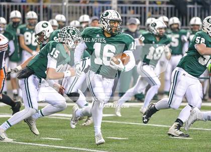 Thumbnail 3 in Canton Central Catholic vs. Coldwater (OHSAA Division V Final) photogallery.