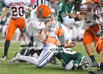 Thumbnail 1 in Canton Central Catholic vs. Coldwater (OHSAA Division V Final) photogallery.