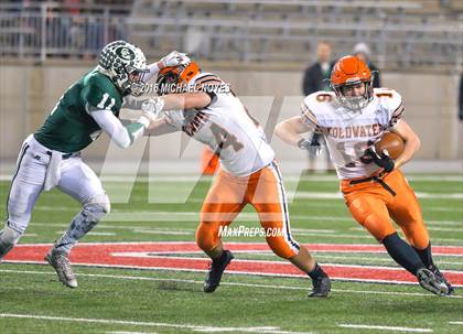 Thumbnail 1 in Canton Central Catholic vs. Coldwater (OHSAA Division V Final) photogallery.