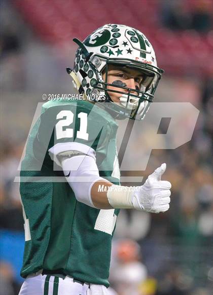 Thumbnail 1 in Canton Central Catholic vs. Coldwater (OHSAA Division V Final) photogallery.