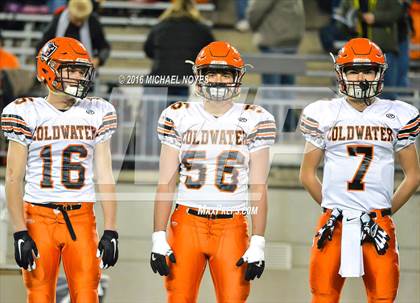 Thumbnail 3 in Canton Central Catholic vs. Coldwater (OHSAA Division V Final) photogallery.