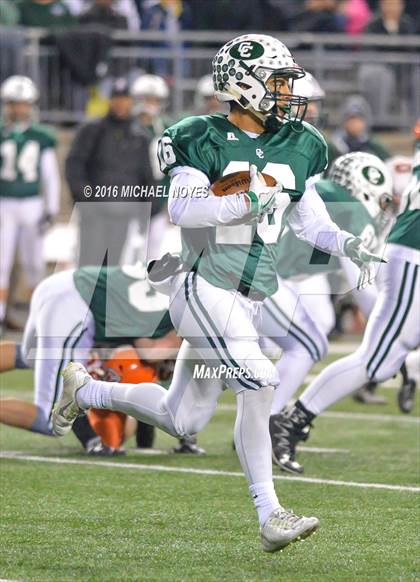 Thumbnail 1 in Canton Central Catholic vs. Coldwater (OHSAA Division V Final) photogallery.
