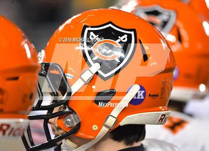 Thumbnail 2 in Canton Central Catholic vs. Coldwater (OHSAA Division V Final) photogallery.