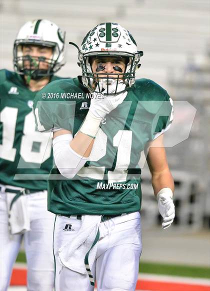 Thumbnail 1 in Canton Central Catholic vs. Coldwater (OHSAA Division V Final) photogallery.