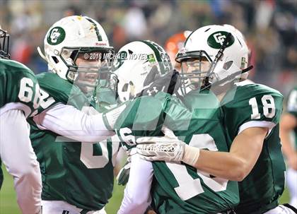 Thumbnail 2 in Canton Central Catholic vs. Coldwater (OHSAA Division V Final) photogallery.