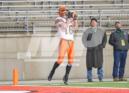 Thumbnail 2 in Canton Central Catholic vs. Coldwater (OHSAA Division V Final) photogallery.