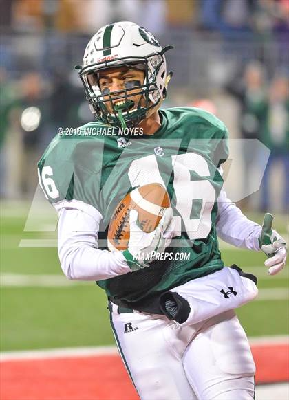 Thumbnail 1 in Canton Central Catholic vs. Coldwater (OHSAA Division V Final) photogallery.