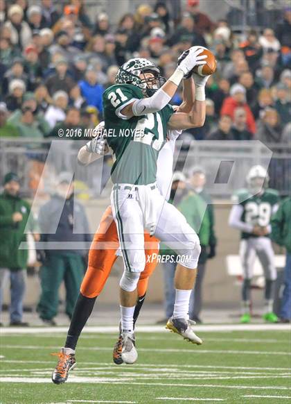 Thumbnail 1 in Canton Central Catholic vs. Coldwater (OHSAA Division V Final) photogallery.