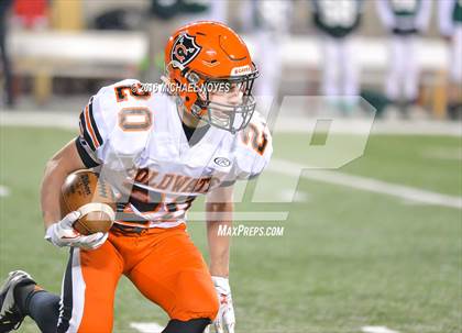 Thumbnail 3 in Canton Central Catholic vs. Coldwater (OHSAA Division V Final) photogallery.