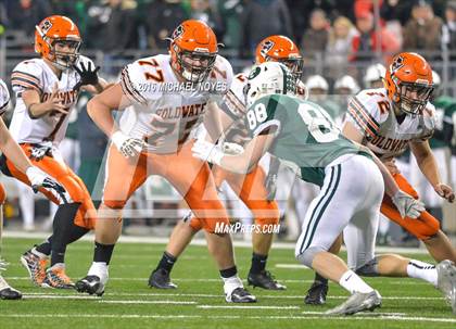Thumbnail 2 in Canton Central Catholic vs. Coldwater (OHSAA Division V Final) photogallery.