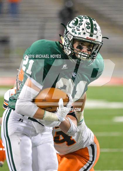 Thumbnail 1 in Canton Central Catholic vs. Coldwater (OHSAA Division V Final) photogallery.